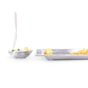 Arthur Court Football Football Field Chip and Dip Tray and Bowl