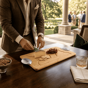 Arthur Court Football Football Handle Cutting / Cheese Board