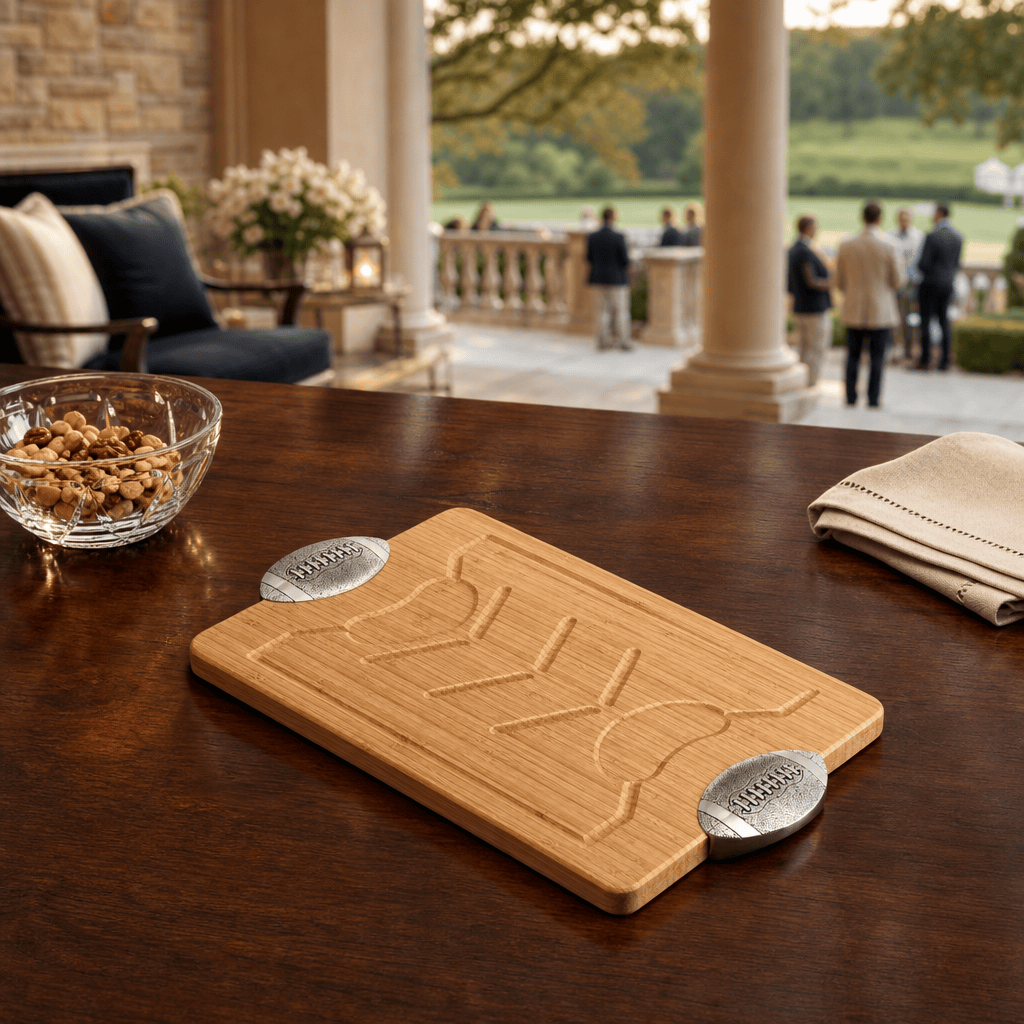 Arthur Court Football Football Handle Cutting / Cheese Board