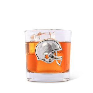 Arthur Court Football Football Helmet Bar Glasses Set of 4