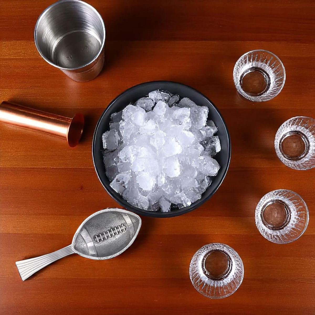 Arthur Court Football Football Ice Scoop