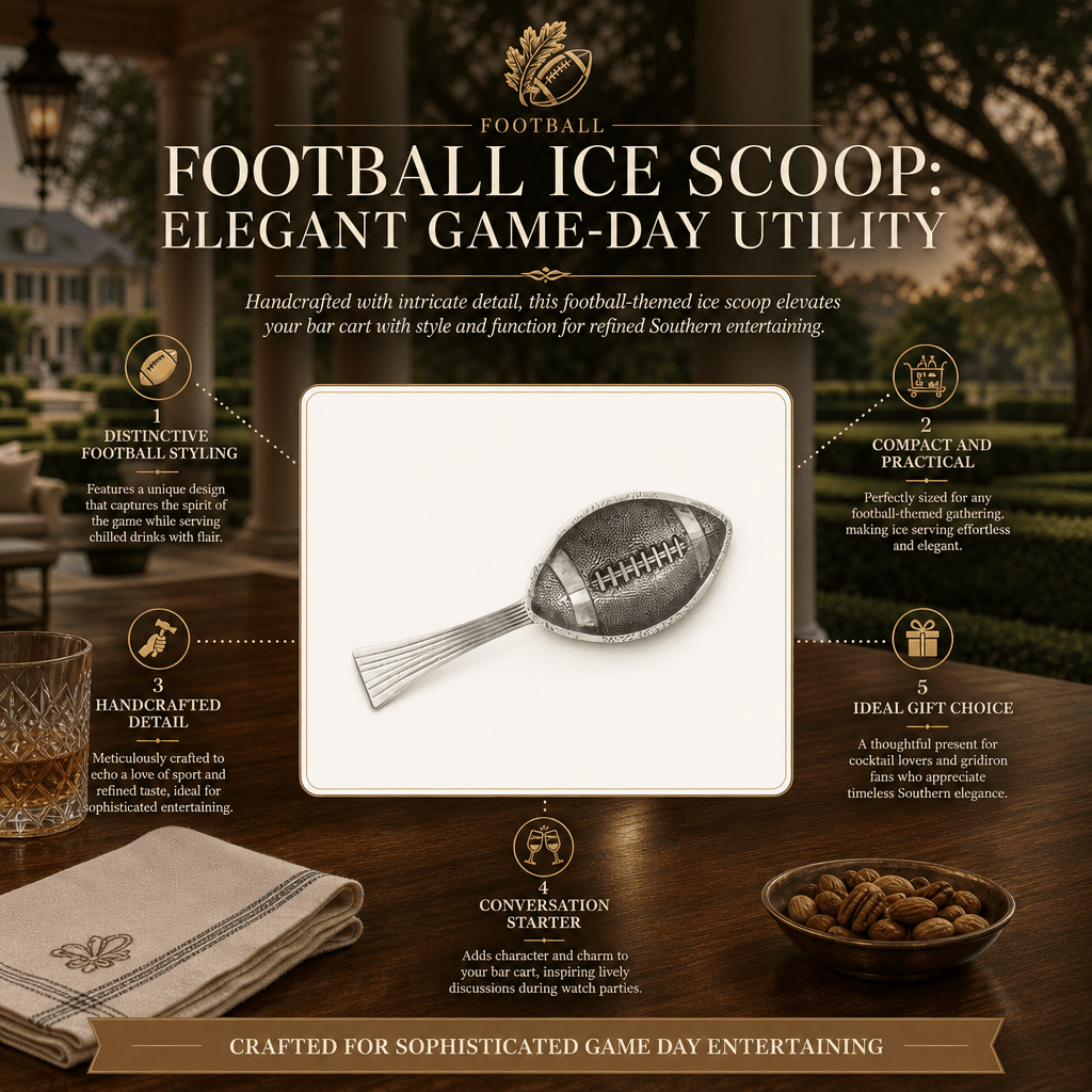 Arthur Court Football Football Ice Scoop