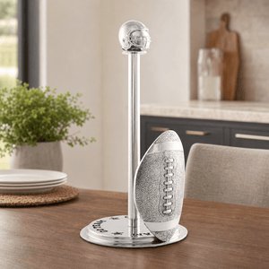 Arthur Court Football Football Paper Towel Holder
