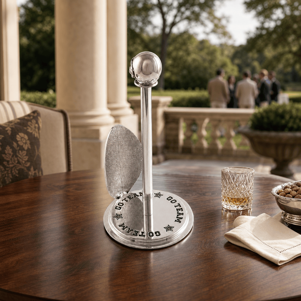 Arthur Court Football Football Paper Towel Holder