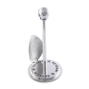 Arthur Court Football Football Paper Towel Holder