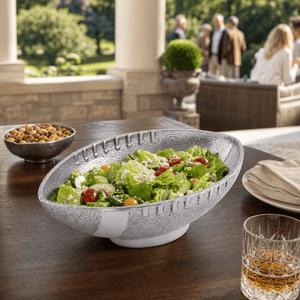 Arthur Court Football Football Salad / Server Bowl