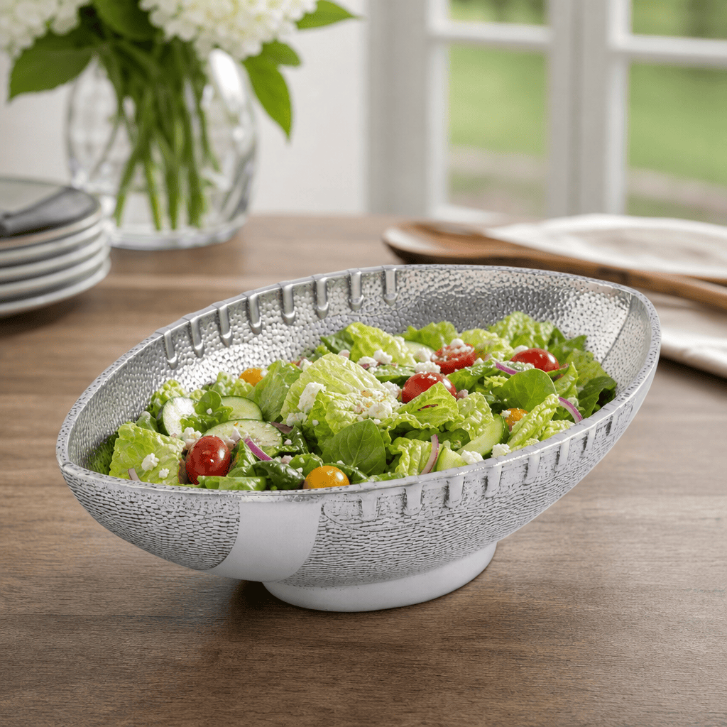 Arthur Court Football Football Salad / Server Bowl