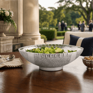 Arthur Court Football Football Salad / Server Bowl