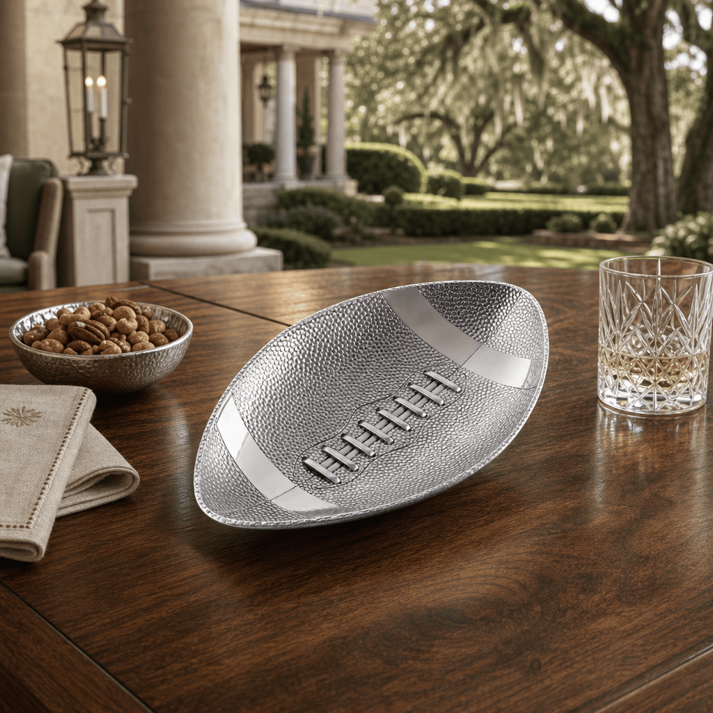 Arthur Court Football Football Snack Tray