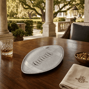 Arthur Court Football Football Snack Tray
