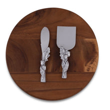 Arthur Court Forest Acorn Oak Leaf Cheese Tool Set