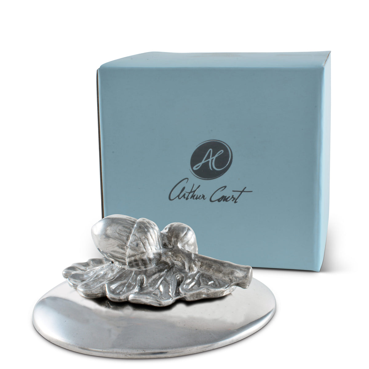 Arthur Court Forest Acorn Oak Leaf Napkin Weight