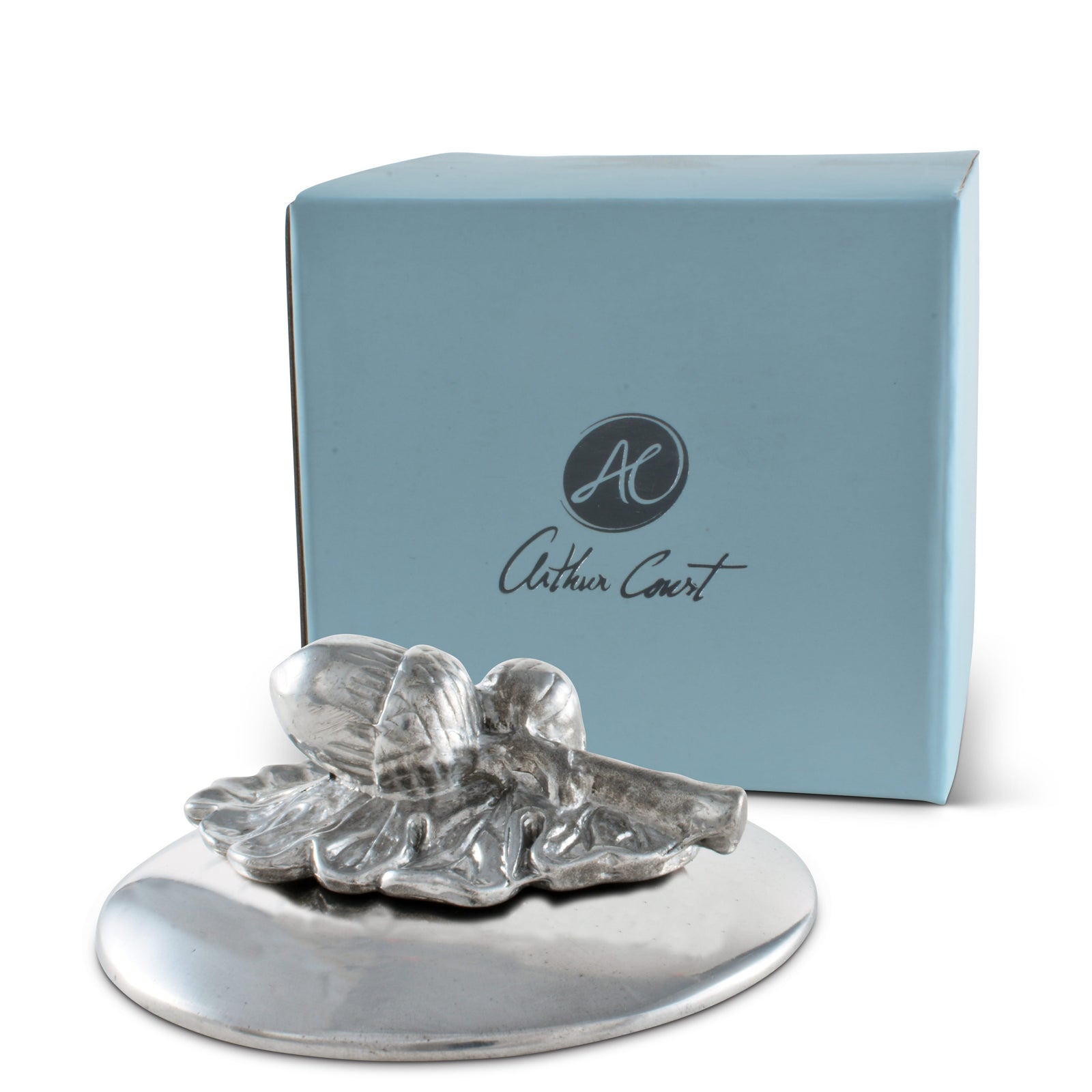 Arthur Court Forest Acorn Oak Leaf Napkin Weight