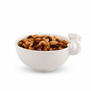Arthur Court Forest Climbing Squirrel Stoneware Nut Bowl