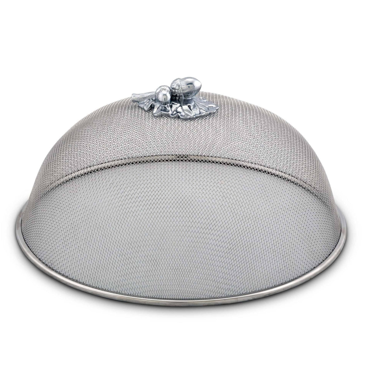 Arthur Court Forest Oak Leaf / Acorn Stainless Mesh Picnic Cover