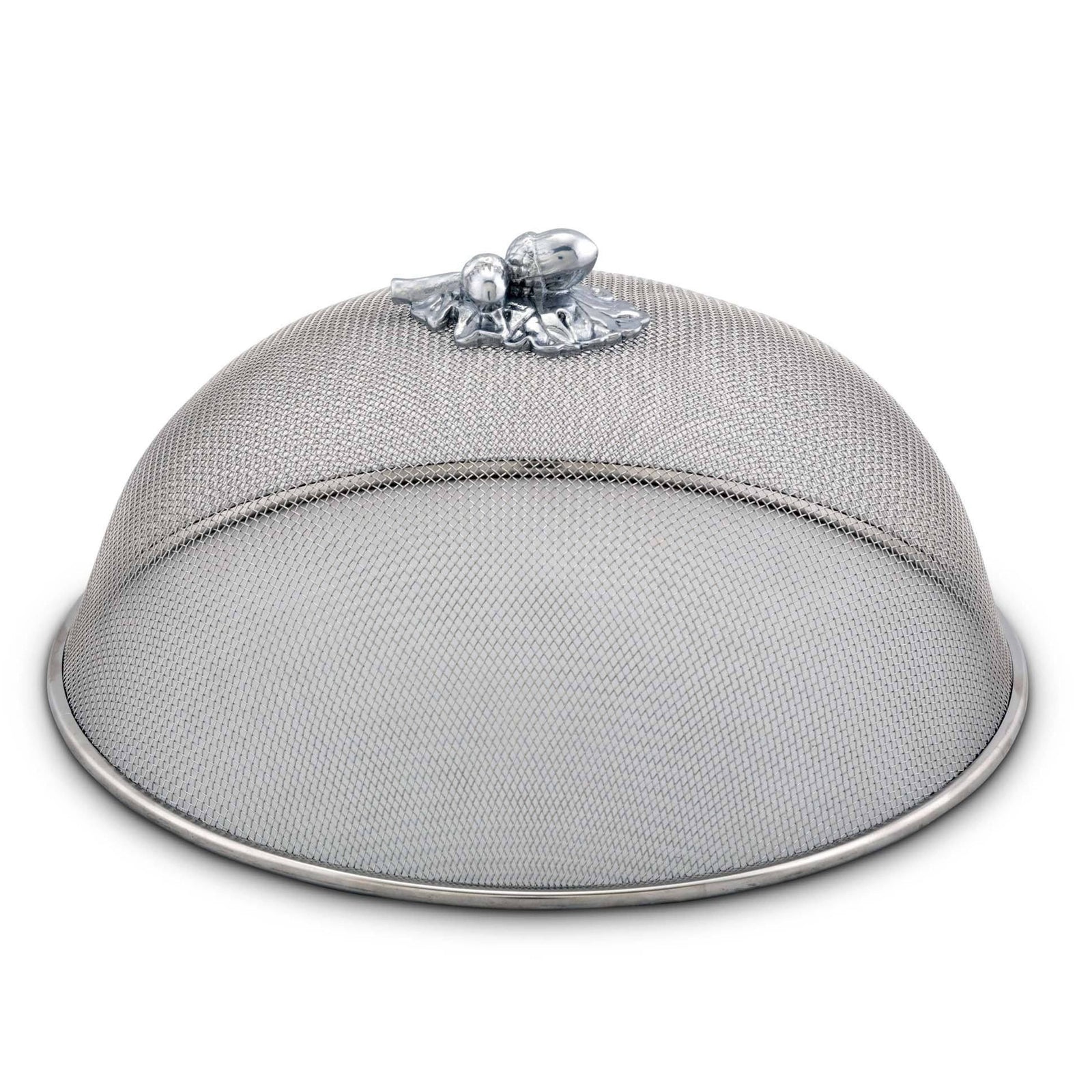 Arthur Court Forest Oak Leaf / Acorn Stainless Mesh Picnic Cover
