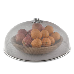 Arthur Court Forest Oak Leaf / Acorn Stainless Mesh Picnic Cover