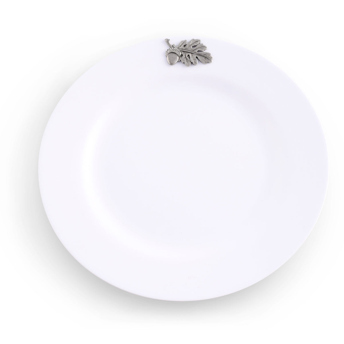 Arthur Court Forest Oak Leaf Melamine Lunch Plates - Set of 4