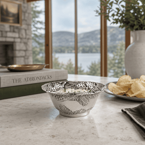 Arthur Court Forest Pine Cone Forest Dip Bowl Set of 4