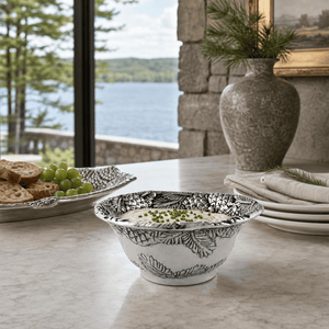Arthur Court Forest Pine Cone Forest Dip Bowl Set of 4
