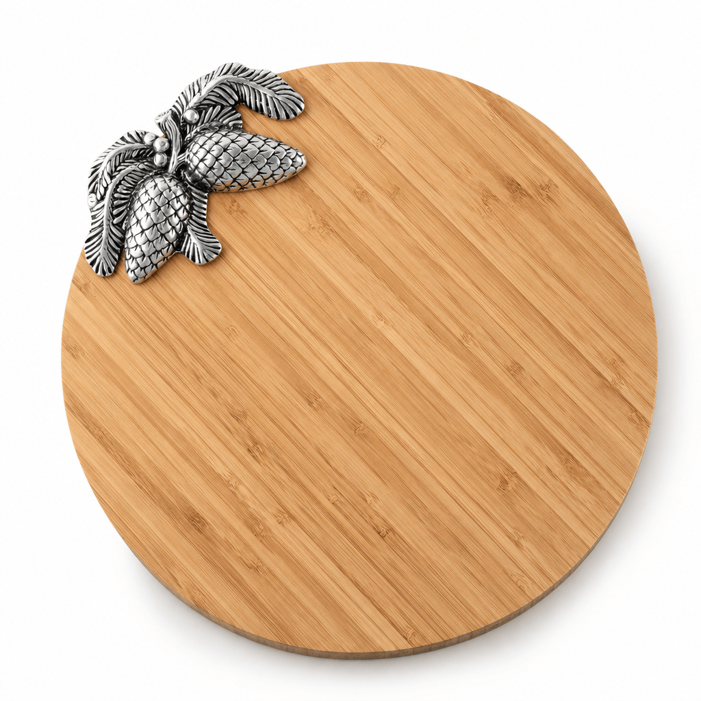 Arthur Court Forest Pine Cone Forest Wood Cheese Board