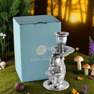 Arthur Court Forest Squirrel candle holders