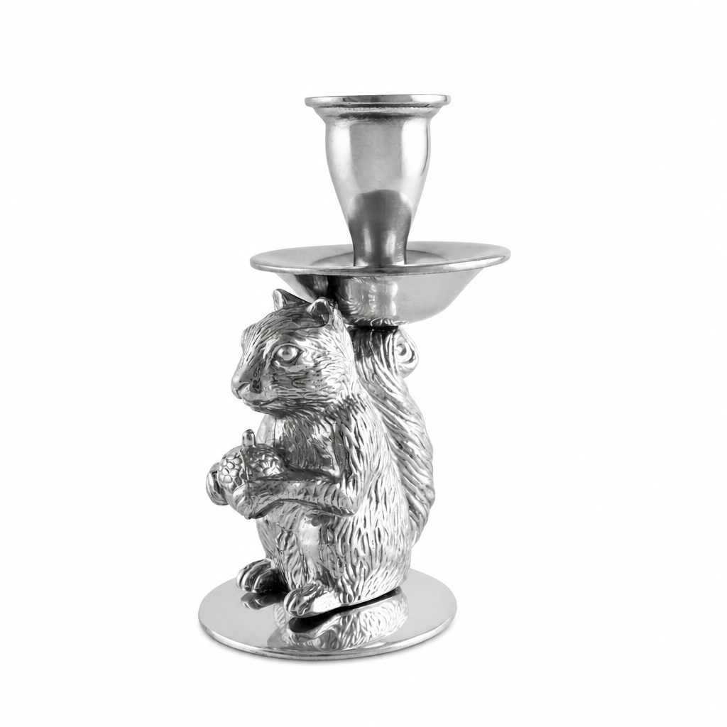 Arthur Court Forest Squirrel candle holders