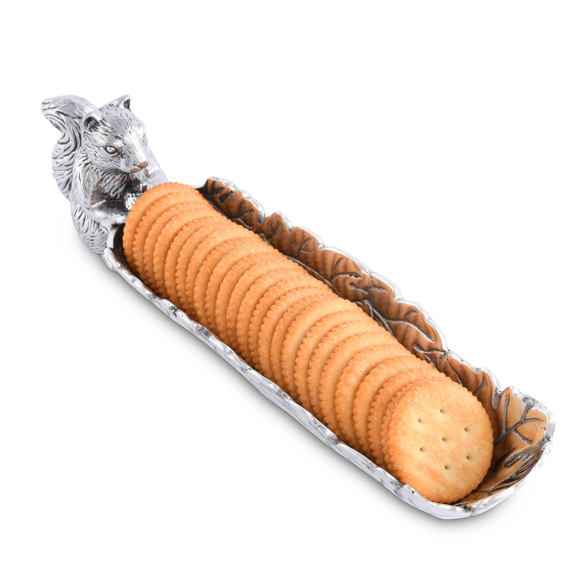Arthur Court Forest Squirrel Cracker Tray