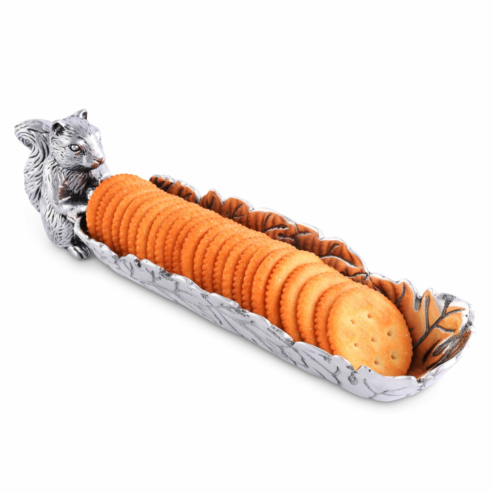 Arthur Court Forest Squirrel Cracker Tray
