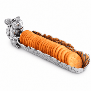 Arthur Court Forest Squirrel Cracker Tray