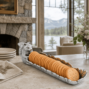Arthur Court Forest Squirrel Cracker Tray