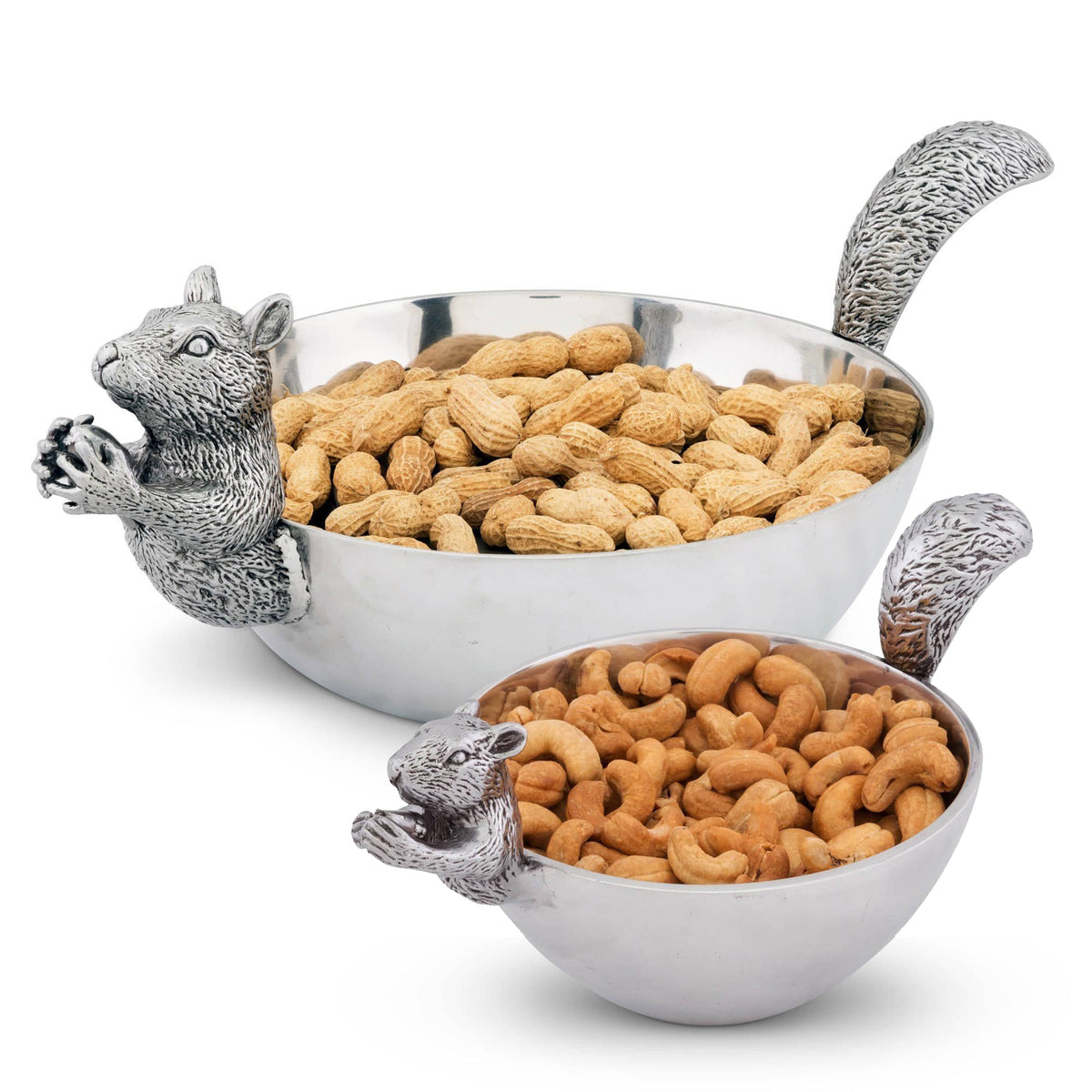 Arthur Court Forest Squirrel Nut Bowl Head / Tail
