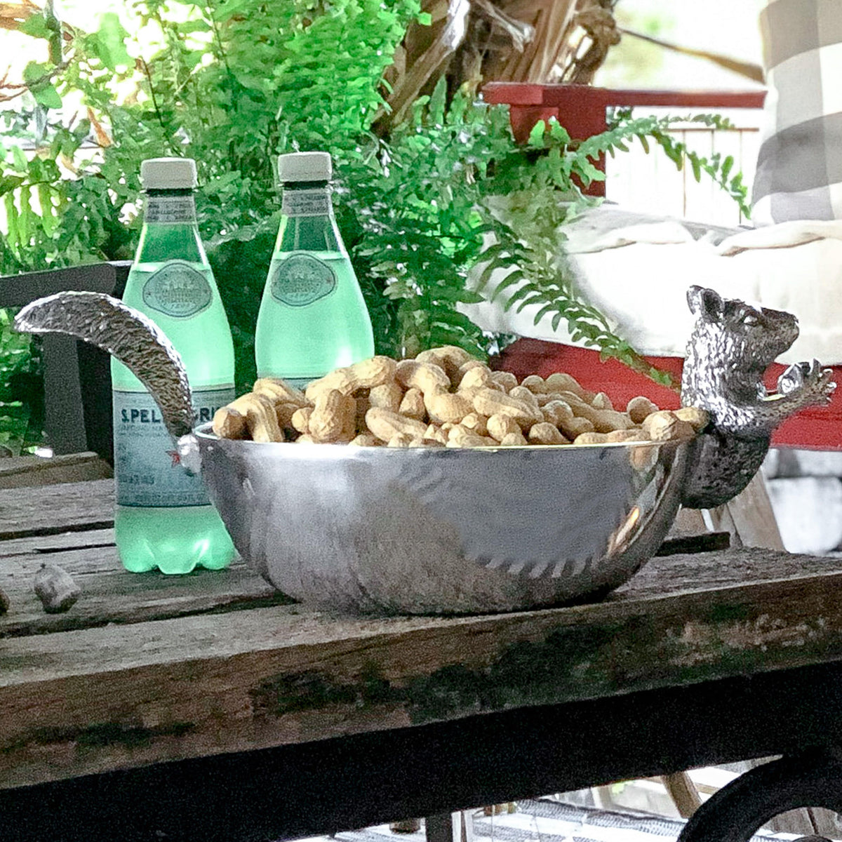 Arthur Court Forest Squirrel Nut Bowl Head / Tail