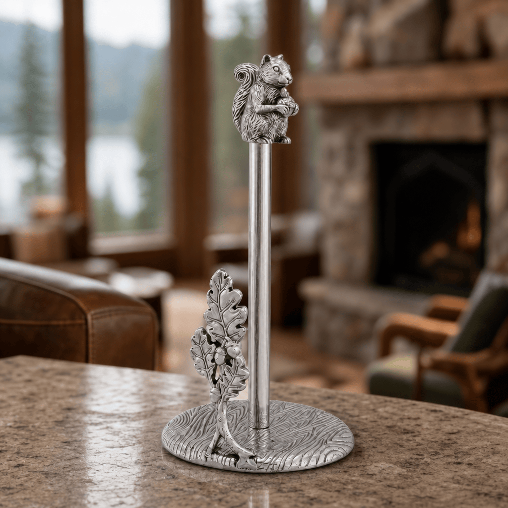 Arthur Court Forest Squirrel Towel Holder