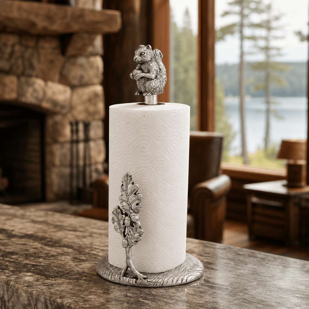Arthur Court Forest Squirrel Towel Holder