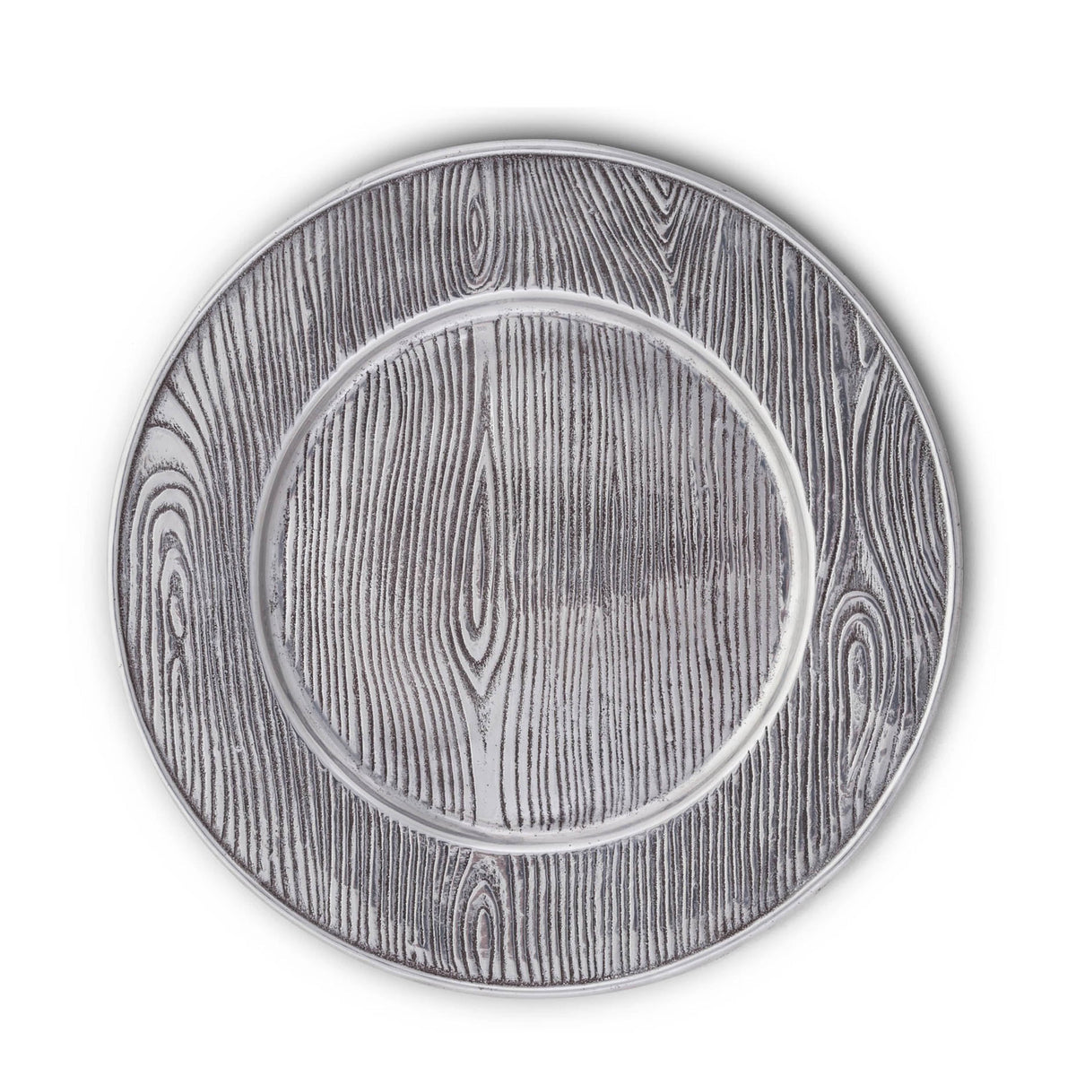 Arthur Court Forest Wood Grain Charger