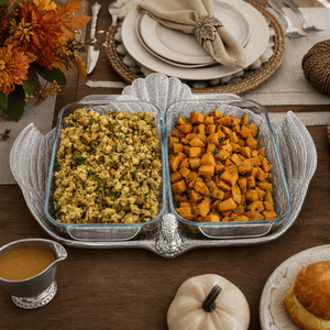 Arthur Court Game Birds 2Qt Double Base Turkey Casserole Holder