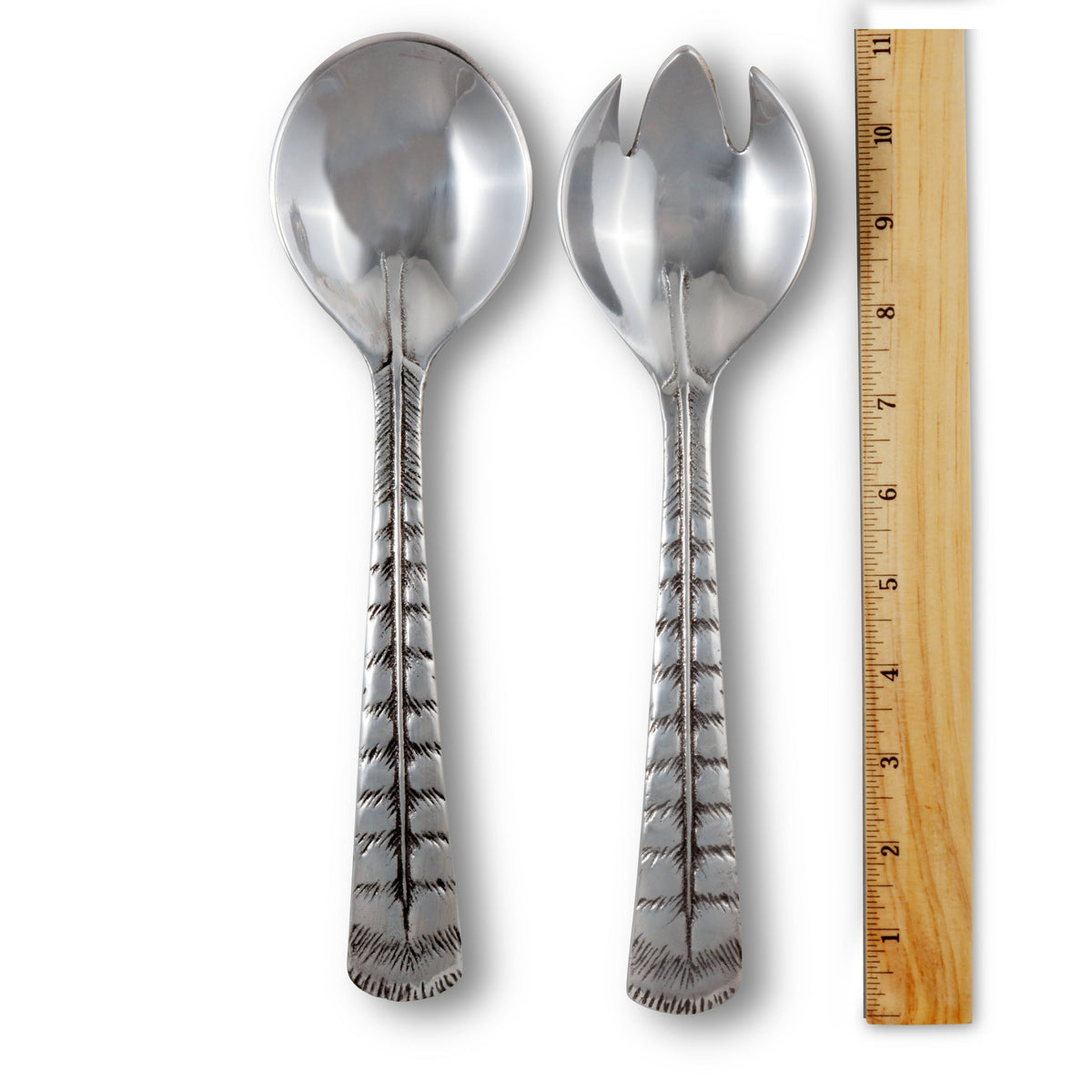 Arthur Court Game Birds Feather Salad Servers