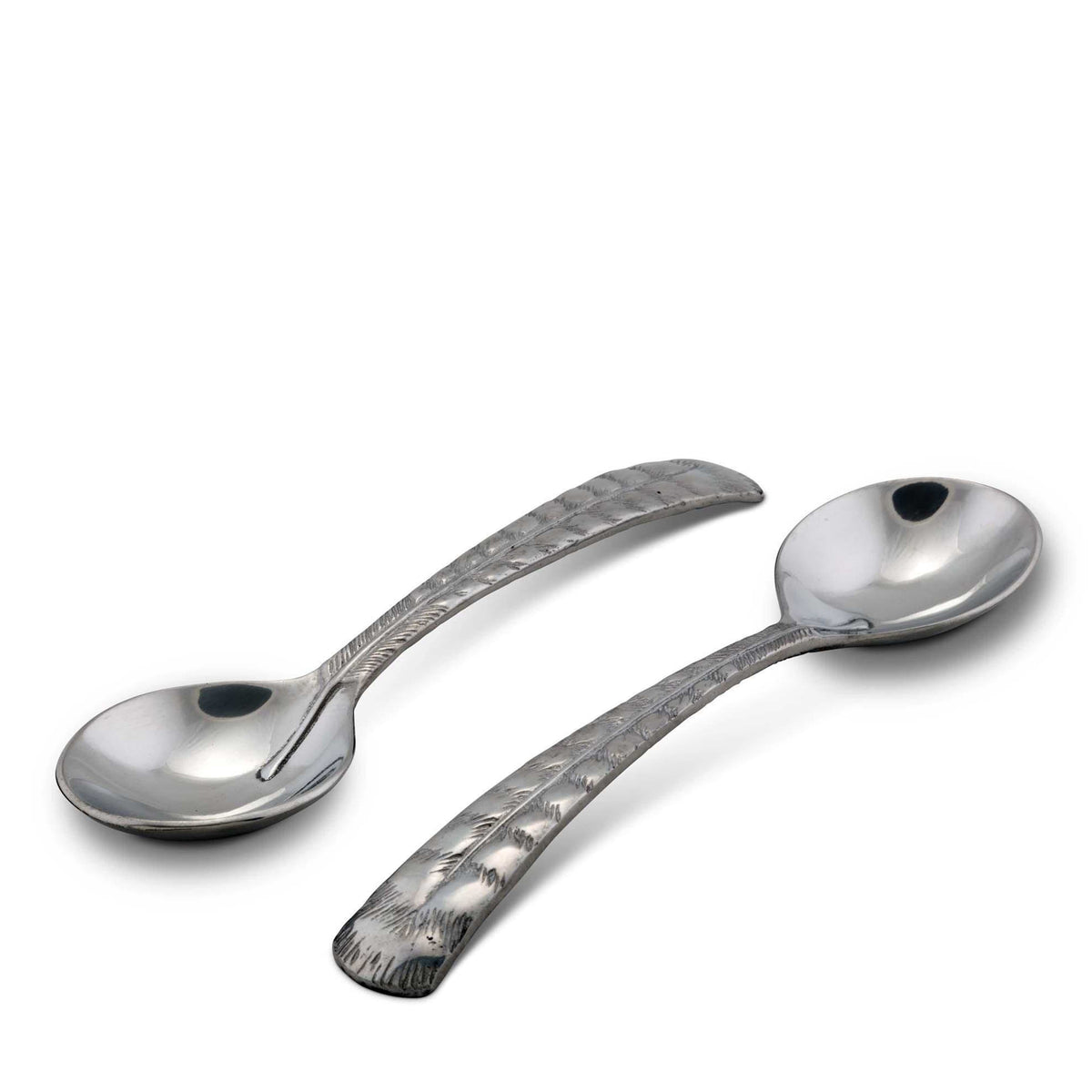 Arthur Court Game Birds Feather Salad Servers