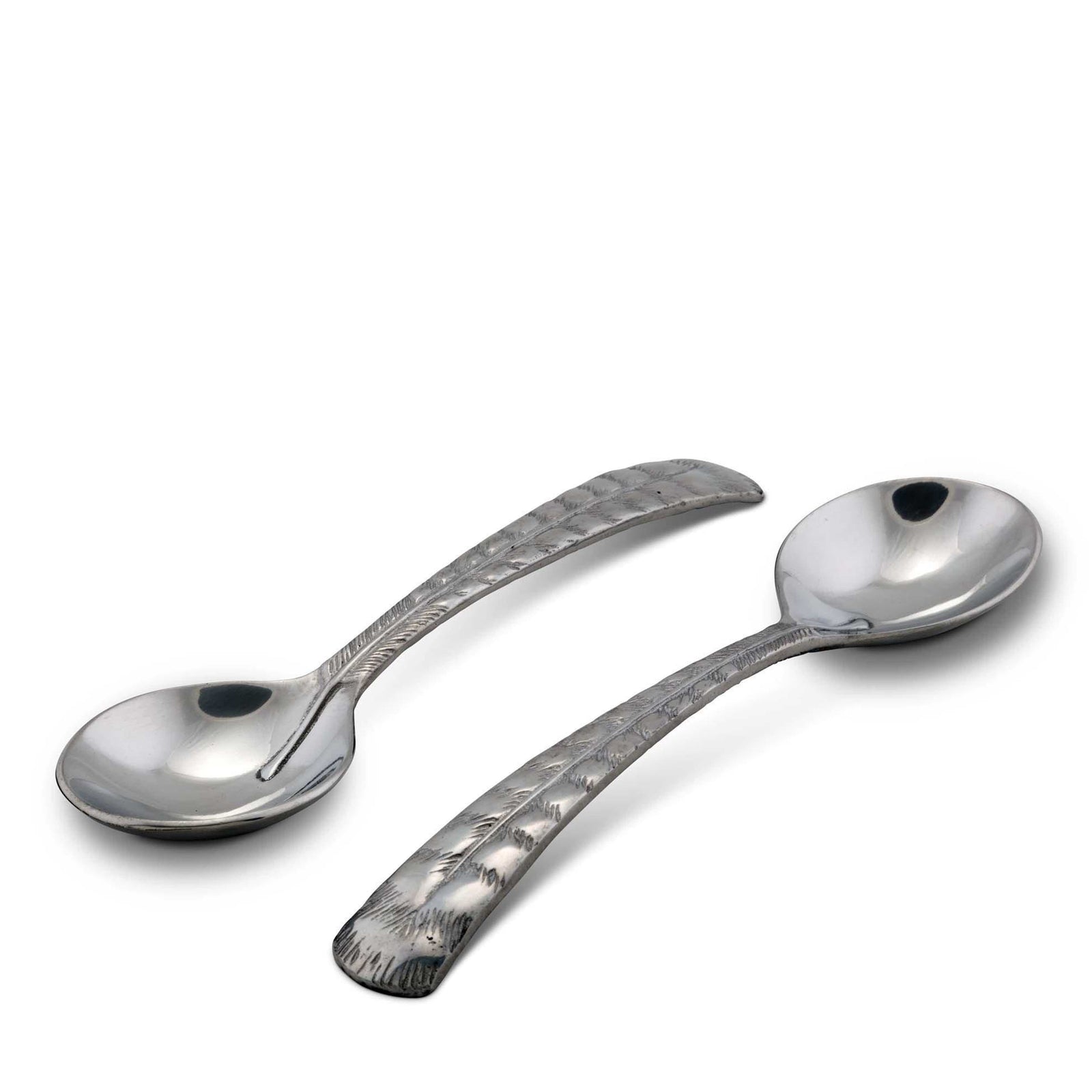 Arthur Court Game Birds Feather Salad Servers