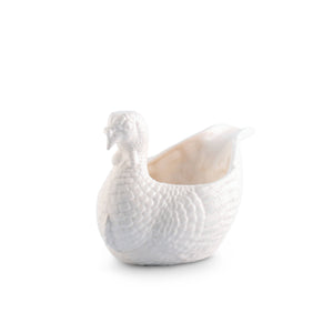 Arthur Court Game Birds Stoneware Turkey Gravy Boat