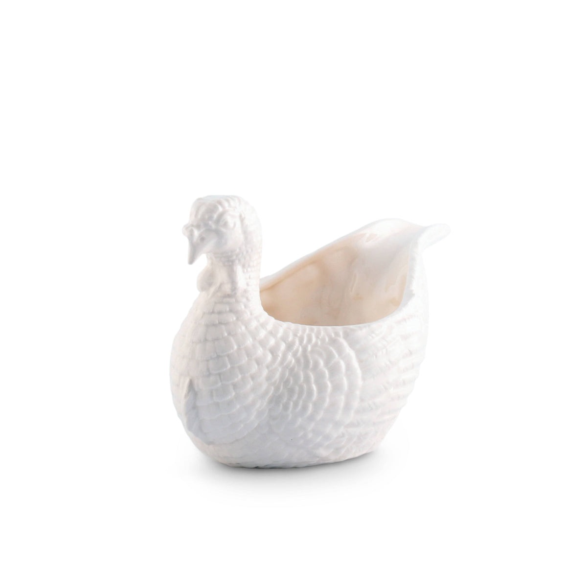 Arthur Court Game Birds Stoneware Turkey Gravy Boat