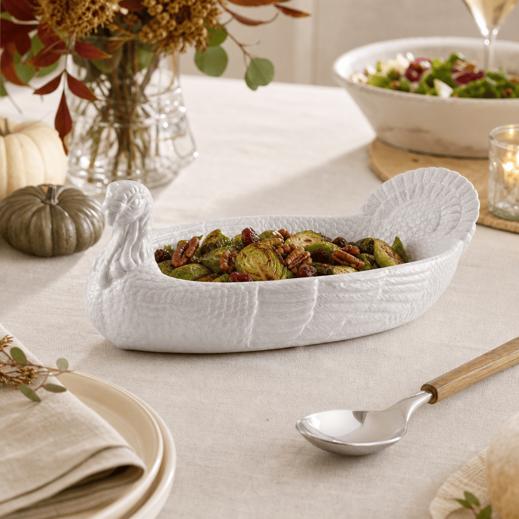Arthur Court Game Birds Stoneware Turkey Tray Small