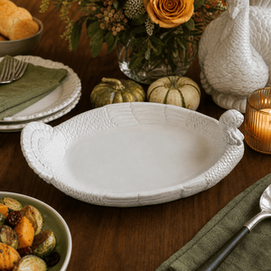 Arthur Court Game Birds Stoneware Turkey Tray Small
