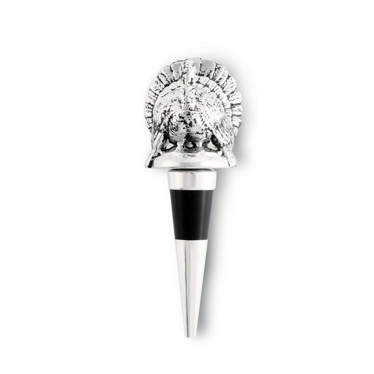 Arthur Court Game Birds Turkey Bottle Stopper