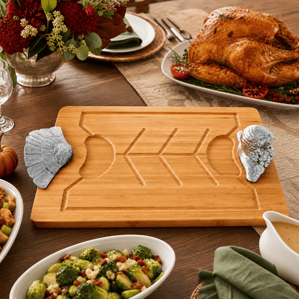 Arthur Court Game Birds Turkey Carving Board