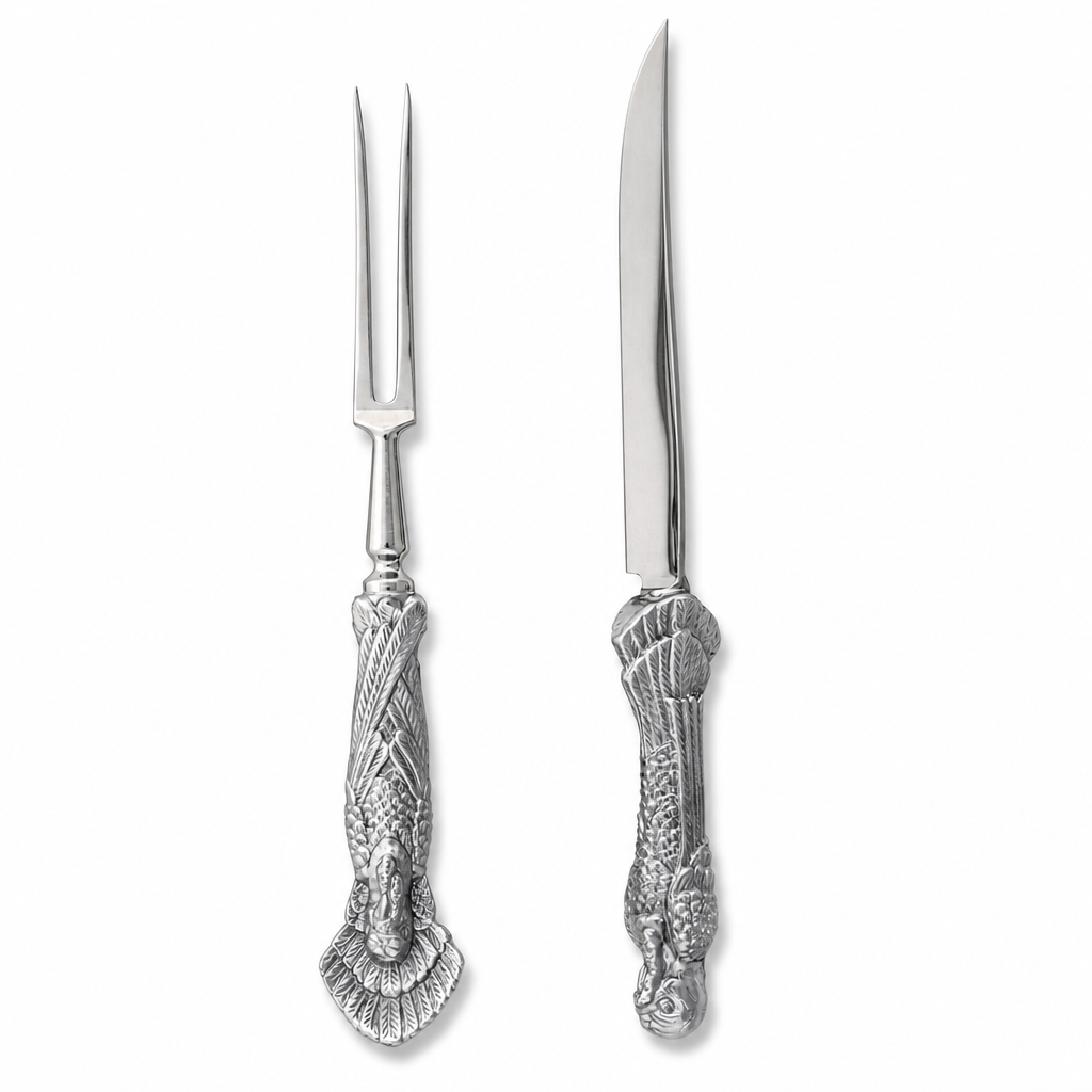Arthur Court Game Birds Turkey Carving Set