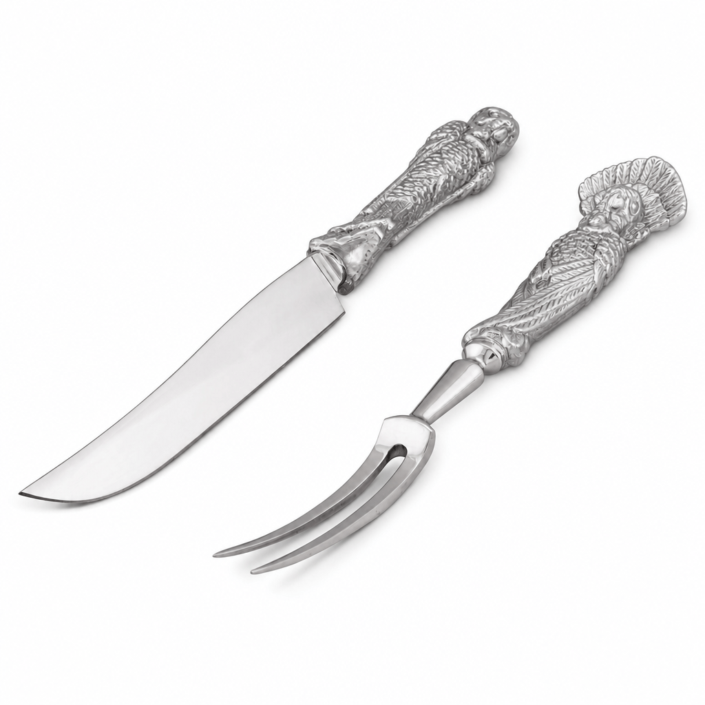 Arthur Court Game Birds Turkey Carving Set