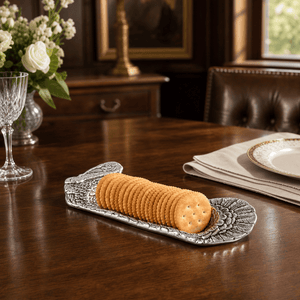Arthur Court Game Birds Turkey Cracker Tray