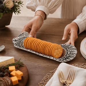 Arthur Court Game Birds Turkey Cracker Tray